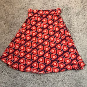LuLaRoe Azure skirt, NWOT